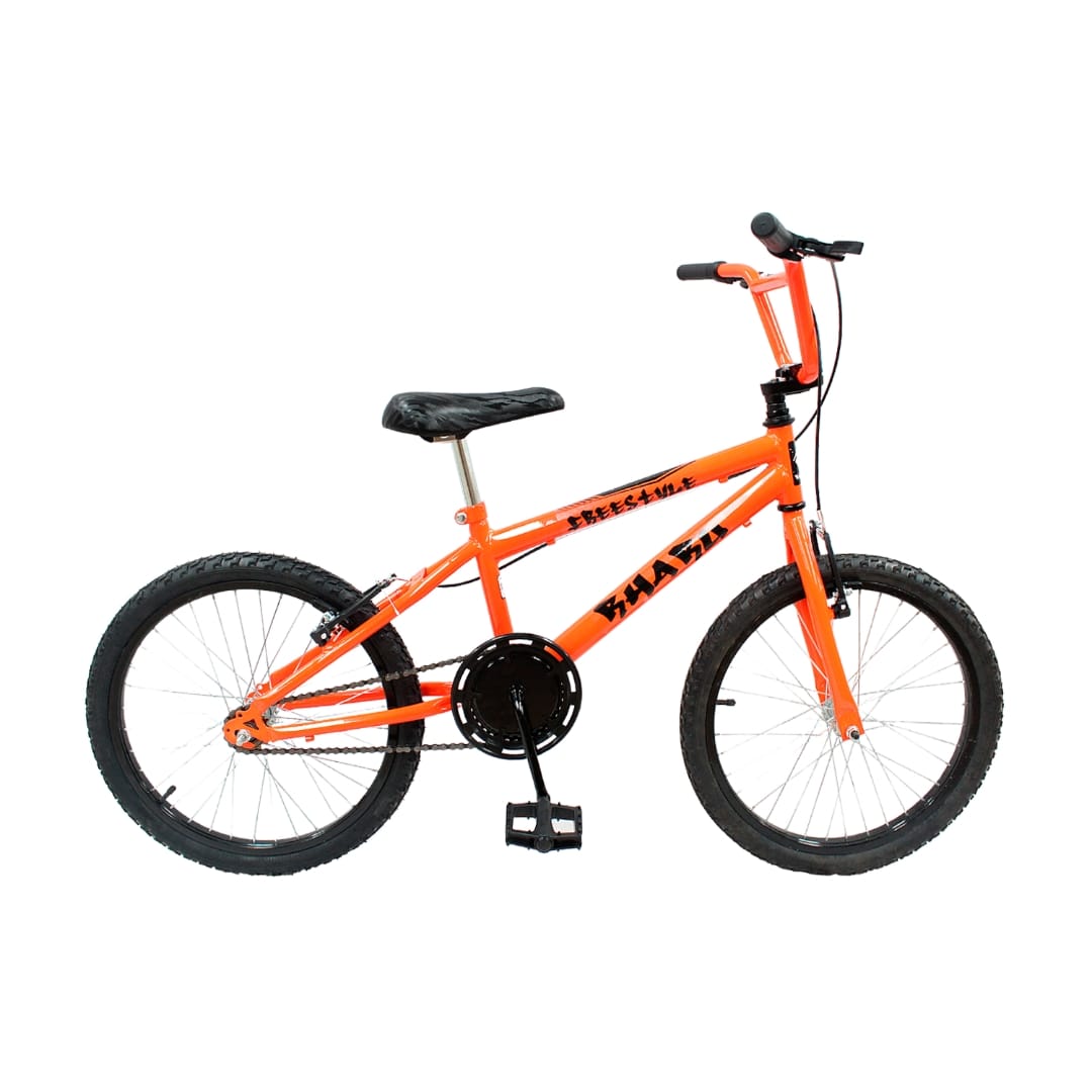 Bicicleta infantil BMX laranja