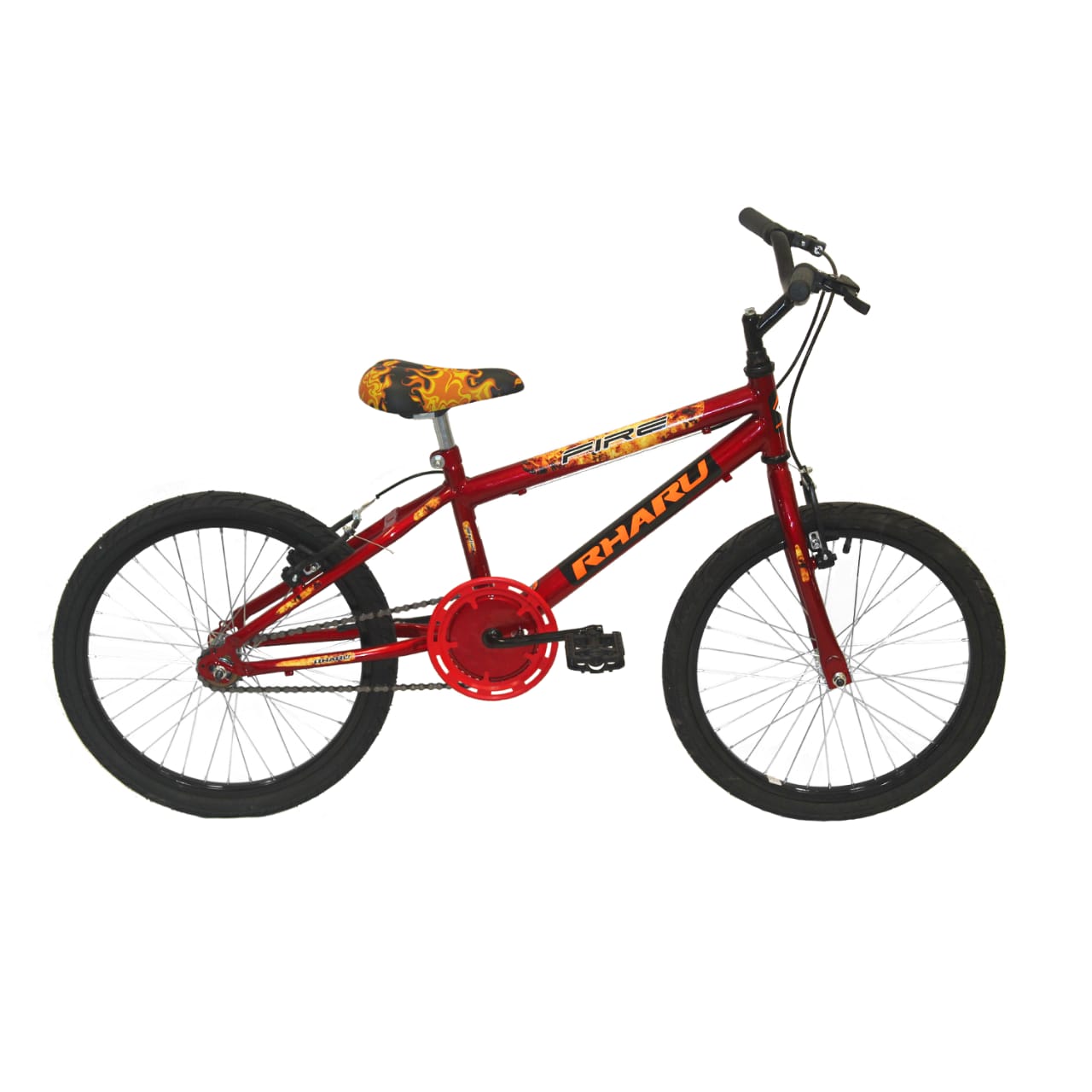 Bicicleta infantil BMX vermelha