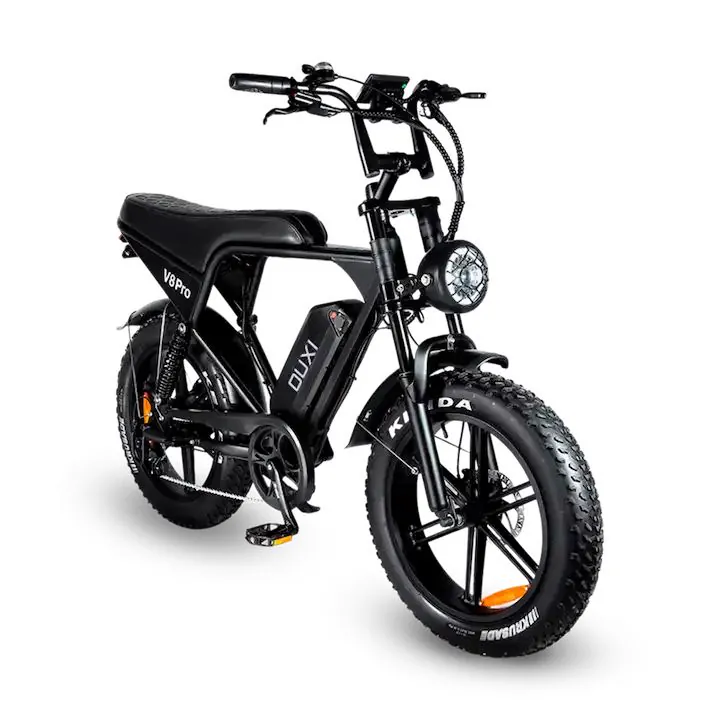 Bike elétrica OUXI V8 Pro preta